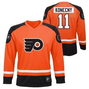Boys’ NHL Philadelphia Flyers Boys' Travis Konecny Team Jersey size XL (16/18)
